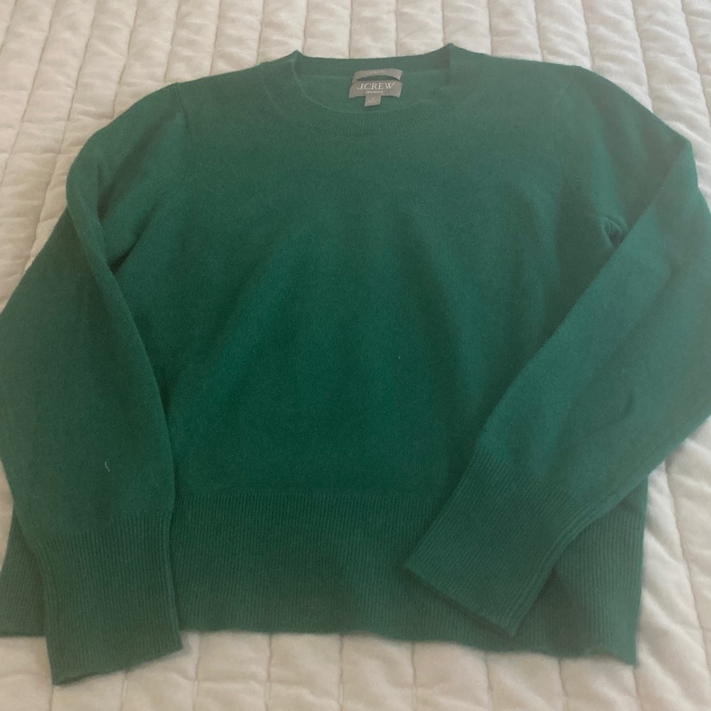 J Crew Classic fit cashmere sweater